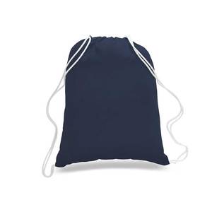 กระเป๋าเชือกรูดผ้าฝ้าย100% ออกแบบโลโก้ผู้ส่งออกอินเดียได้ตามต้องการ - Product Image 1