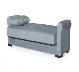 Milano moderno estilo europeo Latte terciopelo sofá cama suave Pull-Click Clack sofá cama diseño de lujo para el hogar Hotel Villa - Product Image 3