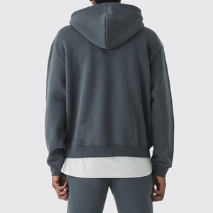 Custom Logo <b>Men's</b> Hoodies Drop Shoulder Wholesale <b>Oversized</b> Pullover Heavyweight Sweatshirt Streetwear <b>Hoodie</b> <b>for</b> <b>Men</b> 2025 - Product Image 4