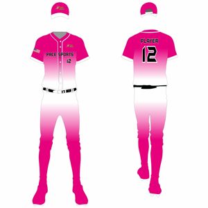 Customizable Color <b>Baseball</b> & Softball Uniforms Popular Breathable Design with Private Label & Personalized Logo Sets - Product Image 3