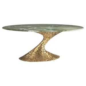 furniture style living room round modern Silver metal <b>legs</b> Modern Metal Side <b>Table</b> - Product Image 3