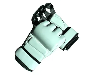 Gants en cuir confortables personnalisables de haute qualité pour l'entraînement MMA et karaté pour les arts martiaux et la boxe - Product Image 2