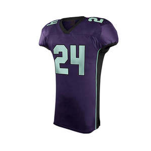 Ensembles d'uniformes de football américain personnalisés respirants, sublimation, 100% polyester, pour hommes adultes, antibactériens, séchage rapide - Product Image 5