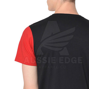 T-shirt uni 100% coton pour homme, confortable, grande taille, coupe ample, vêtements décontractés pour homme, imprimé, prix bas - Product Image 5