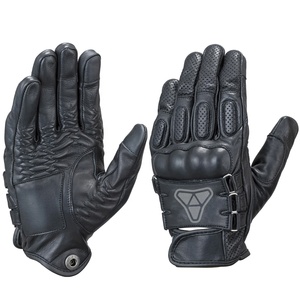 Nouvelles gants de moto en cuir, design moderne, antidérapants, imperméables, respirants, pour sports de plein air, plage, ski. - Product Image 1