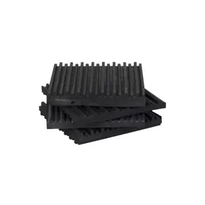 Coussinet protecteur anti-vibration Coussinets d'isolation anti-vibration en caoutchouc absorbant les vibrations Tampons de rondelle absorbant les chocs Caoutchouc anti-vibrations - Product Image 1