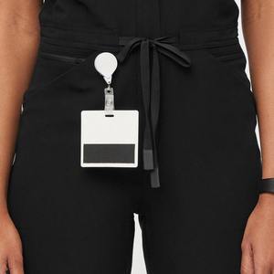 ชุดพยาบาลสครับสำหรับผู้หญิงชุดเครื่องแบบโรงพยาบาลทรงสูงกางเกงแฟชั่นระบายอากาศได้ดีน่ารัก - Product Image 2