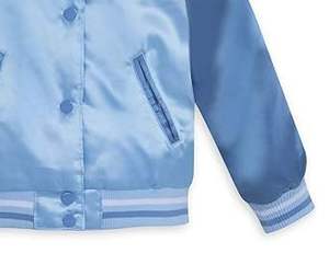 2024 High Quality Plus Size Satin Baseball <b>Jackets</b> for Women Custom Designed with Wool Lining Pocket Decoration Satin <b>Jacket</b> - Product Image 5