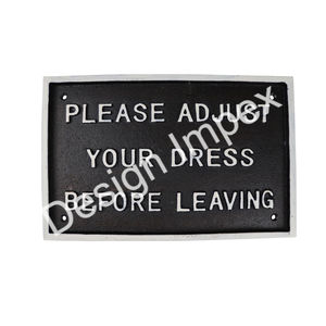 Placa de Metal Resistente a la Oxidación y Letrero de Metal para Pared de Gran Tamaño, Venta Caliente, Precio de Fábrica - Product Image 1