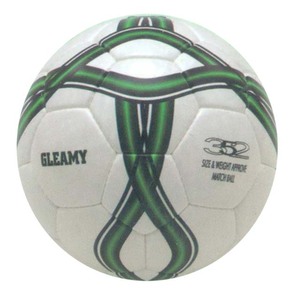 Vente en gros Ballon de football/football professionnel avec logo personnalisé Haute rétention d'air en cuir PU/PVC Vessie en butyle écologique Taille 5 - Product Image 4