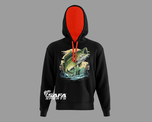 เสื้อตกปลามีฮู้ด UPF 50 2025พิมพ์ลายระเหิดแบบแห้งเร็วผ้าโพลีเอสเตอร์ - Product Image 5