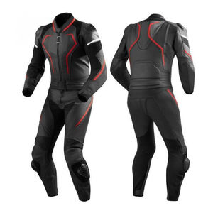 Combinaison de course en cuir pour moto, OEM, vente en gros, vêtements de motard personnalisés, vêtements de protection personnalisés pour hommes - Product Image 6