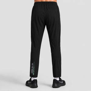 Pantalon de sport pour homme LimitFlex, noir, coupe slim régulière, logo personnalisable, léger, respirant, taille XL, tendance - Product Image 4