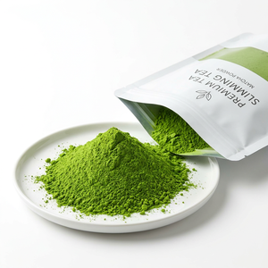 Té Adelgazante Premium en Polvo Matcha Latte al por Mayor - Mezcla de Matcha Endulzada Cremosa y Deliciosa Personalizable (Bolsa) Dropshipping - Product Image 1