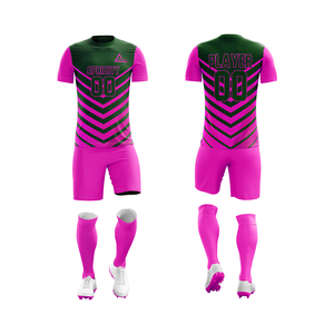 Traje de fútbol unisex recién llegado Conjuntos de ropa deportiva de mejor diseño con impresión de logotipo personalizado Camisetas OEM Tops - Product Image 4