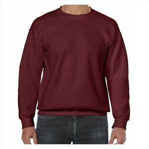 Sudadera Unisex de Invierno, Cuello Redondo, Color Sólido, Hombros Caídos, Estilo Holgado, Informal, Personalizada, de Algodón y Felpa con Bolsillo - Product Image 3