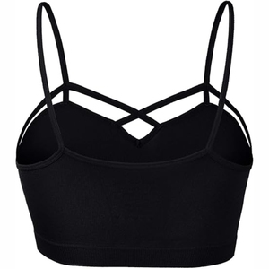 Sujetador deportivo de Yoga transpirable de secado rápido ligero de talla grande para mujer con logotipo frontal para entrenamiento de gimnasio - Product Image 3
