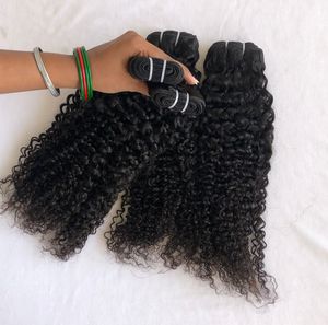 วิกต่อผมบริสุทธิ์เรมี่สำหรับต่อผมดิบแบบ100% อินเดียผมหยิกม้วนแบบเดี่ยวผ้าคู่ขนาดโดยตรง - Product Image 6