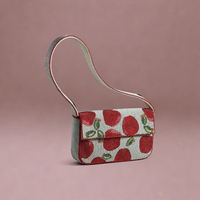 Tas Bordir Bunga Warna-warni Gaya Bohemian Buatan Tangan, Tahan Lama, Ramah Lingkungan, Kapasitas Besar, Cocok untuk Acara Malam, Hadiah, Musim Gugur