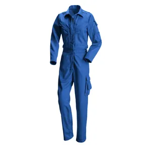 Wholesale Flame Resistant Flight Suits Fireproof Pilot Coverall