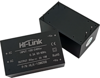 HLK-10M12B HLK-10M05B, Hi-Link Baru 10W AC DC modul catu daya Mini efisiensi tinggi biaya rendah rumah pintar