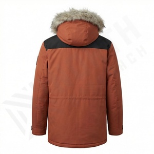 Parka classique, veste d'hiver légère, manteau isolé, vêtement thermique chaud, protection contre la neige, vêtement respirant, équipement robuste - Product Image 2