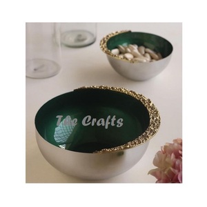 Advantageous Design Serving <b>Bowl</b> In Aluminium <b>Silver</b> Color Food Serving <b>Bowl</b> For Wedding Restaurant Usage - Product Image 6
