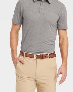 2025 gros hommes de haute qualité formel et décontracté ceintures en cuir véritable élégant nouveau alliage boucle ardillon pour jean robe Logo personnalisé - Product Image 3