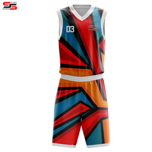 Uniformes de baloncesto con nombre de equipo personalizado 100% poliéster de alta calidad para hombre, uniforme deportivo de baloncesto a la venta - Product Image 4