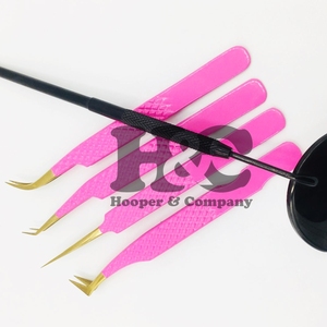 Espejo de pestañas personalizado, espejo de estilo de corte de Luna, espejo de pestañas sostenible, logotipo con revestimiento de Color rosa, visón de embalaje disponible - Product Image 5