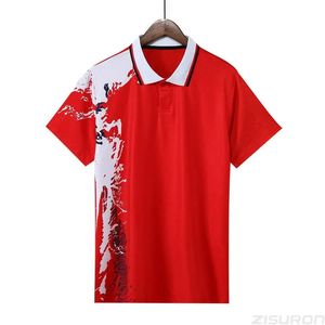 Camisetas nacionales de estilo sólido para hombres y mujeres, camiseta de tenis de Bádminton de fútbol, pantalones cortos con logotipo frontal, conjuntos de ropa deportiva - Product Image 3