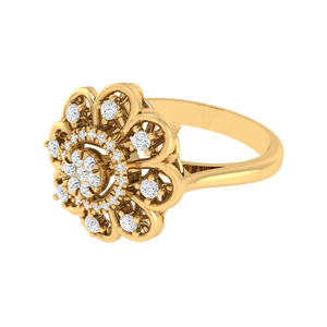 แหวนเงินแท้ 925 ชุบทองคำขาว/ทองเหลือง/ทองชมพู ประดับเพชรคิวบิกเซอร์โคเนีย รุ่น BIS Hallmarked  ตัวเลือกแบบฝังเพชรคิวบิกเซอร์โคเนีย 34 - Product Image 2