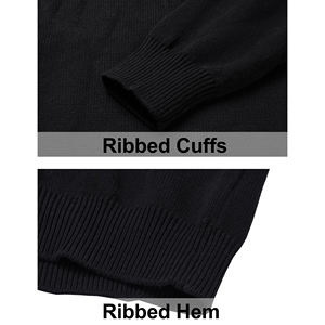 2025 sortie d'usine haute qualité hommes hiver tricoté pull confortable respirant broderie bouton décoration Logo dos - Product Image 6