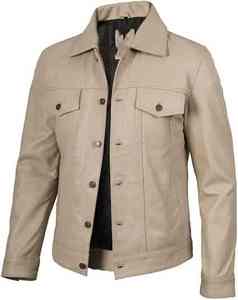 Camisas de Cuero para Hombre de Alta Calidad con Diseño Personalizado, Manga Larga, Transpirables, con Cierre de Cremallera, Ecológicas, Dos Piezas - Product Image 2