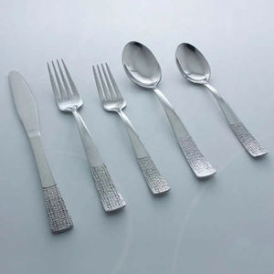 Ensemble de 5 couverts en acier inoxydable parfait pour manger, restaurant, hôtel, poignées de table de créateur, couverts, prix de gros - Product Image 5