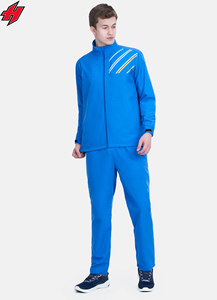 Nouveau léger coupe-vent survêtements ensemble pour hommes personnalisable 100% Polyester veste mince complet survêtement en gros de haute qualité - Product Image 2