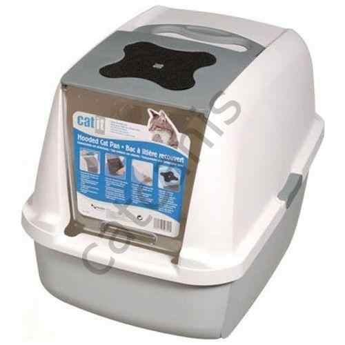 Catit Closed Cat Toilet Cabin Gray