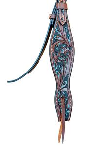 Produits de cheval en cuir de logo personnalisé de haute qualité Headstall Western Horse Bridle Carving Culotte Halter pour l'équitation - Product Image 3