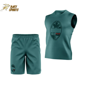 Venta al por mayor juvenil ajuste regular personalizado 100% poliéster sublimación 7 V 7 uniforme de fútbol americano 7 en 7 conjuntos de uniformes de fútbol - Product Image 6