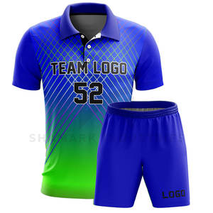 Ensemble de polos de badminton haut de gamme meilleur matériau coupe parfaite qualité d'impression uniforme de tennis à bas prix - Product Image 4