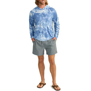 Sweat à capuche de pêche personnalisé Offre Spéciale pour hommes avec protection UV respirante à séchage rapide conception de camouflage à manches longues Offre Spéciale imperméable - Product Image 3