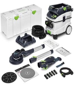 Lijadora de paneles de yeso de largo alcance LHS 2 225 CTM de 36 piezas y 400W, 225mm (8.8 pulgadas) de alta calidad con luz LED y sistema Systeiner - Product Image 2