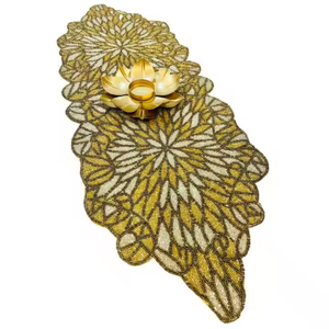 Hermosos manteles individuales duraderos de vajilla bordados con cuentas para mesas de comedor llegadas - Product Image 1