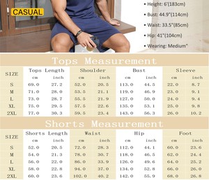 Wholesale Plus Size Men's Custom Logo Breathable Quick Dry Sport Clothes <b>Suits</b> Summer Solid 2-Piece Cotton <b>T</b>-<b>shirt</b> Short Sets - Product Image 6