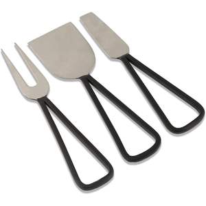 Bright Collection Premium Exquis Élégant Ménage Cuisine Portable En Acier Inoxydable Couteaux À Fromage Ensemble Western Home Cuisine - Product Image 6