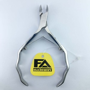 Pince à ongles à cuticules de meilleure qualité Poignée en zigzag Double ressort Finition polonaise Acier inoxydable Produits les plus vendus - Product Image 5