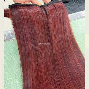 Extensiones de Cabello Natural Vietnamita con Clip, Técnica Eslava para Extensiones de Cabello Humano de Alta Calidad y Tiendas de Postizos - Product Image 4
