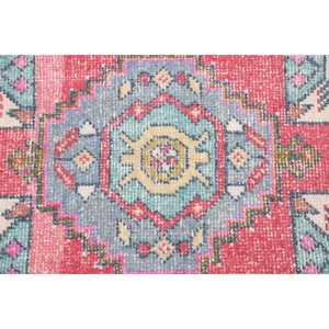 Rug, 1.6x3.2 ft Vintage Rug, <b>Red</b> Camouflage Rug <b>Wool</b> - Product Image 5