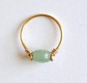 แหวนเงิน925ประดับหินสตรอเบอร์รี่สีเขียวแหวนใส่สำหรับปาร์ตี้ของผู้หญิงชุบทองดีไซน์ไม่เหมือนใครขายส่งจำนวนมาก - Product Image 4