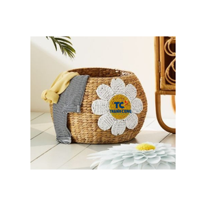 Top Selling Premium RATTAN BASKET for Baby Essentials Clothes and <b>Toy</b> Storage Organizer for Kids Room or Montessori Space - Product Image 3